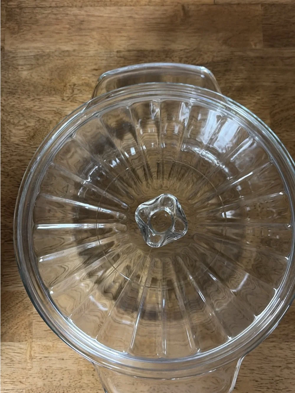Vintage Flawless Anchor Hocking Glass Casserole Dish with Lid- 2 Qt.